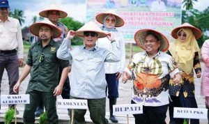 Wagub Sumbar dan Bupati Padang Pariaman Sambut Kedatangan Wamentan RI Wagub Sumbar dan Bupati Padang Pariaman Sambut Kedatangan Wamentan RI