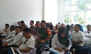 Babinsa Serda Dadang Hadiri Kegiatan Sosialisasi Vaksin PCV Puskesmas Kecamatan Pulau Tiga