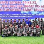 Rahmang Ikuti Upacara HUT Satpol PP, Damkar, dan Satlinmas Tingkat Provinsi Sumbar