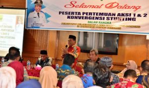 Bapelitbangda Prakarsai Kegiatan Pertemuan Aksi 1 dan Aksi 2 Percepatan Penurunan Konvergensi Stunting Tahun 2023
