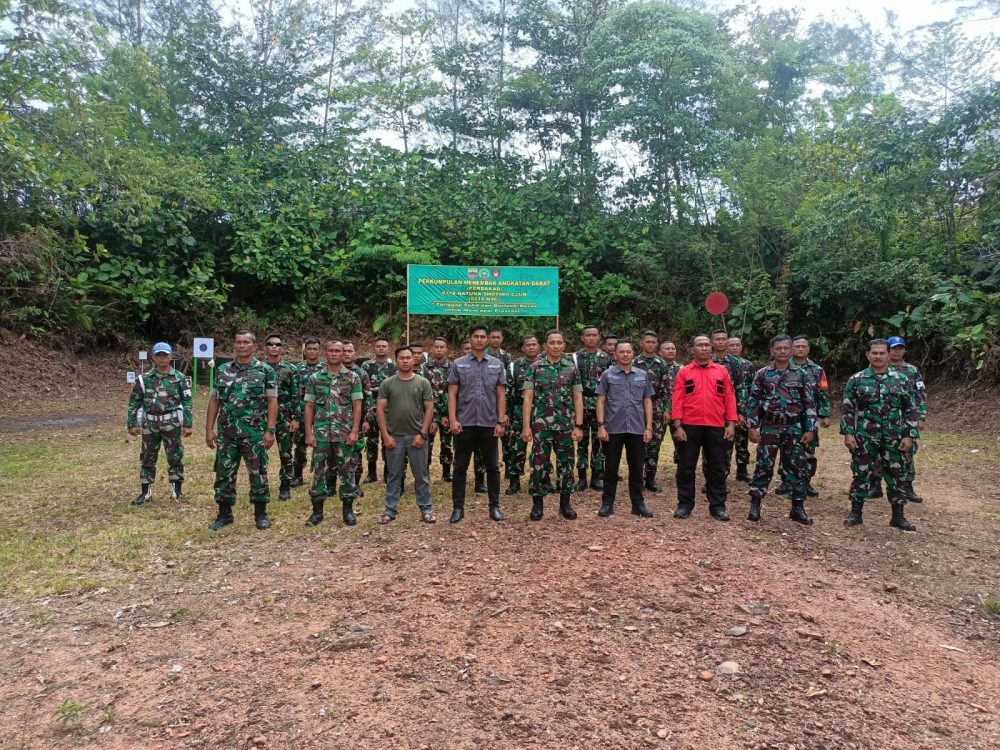 Personil Koramil 03/Sedanau Hadiri Pengukuhan Pengurus PERBKAD Kodim 0318/Natuna