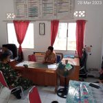 Babinsa Serka Edi Sucipto Terus Jalin Silaturrahmi dan Koordinasi Bersama Staf Desa