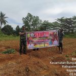 Babinsa Sertu Nurdin Terus Himbau Warga Tidak Bakar Hutan dan Lah