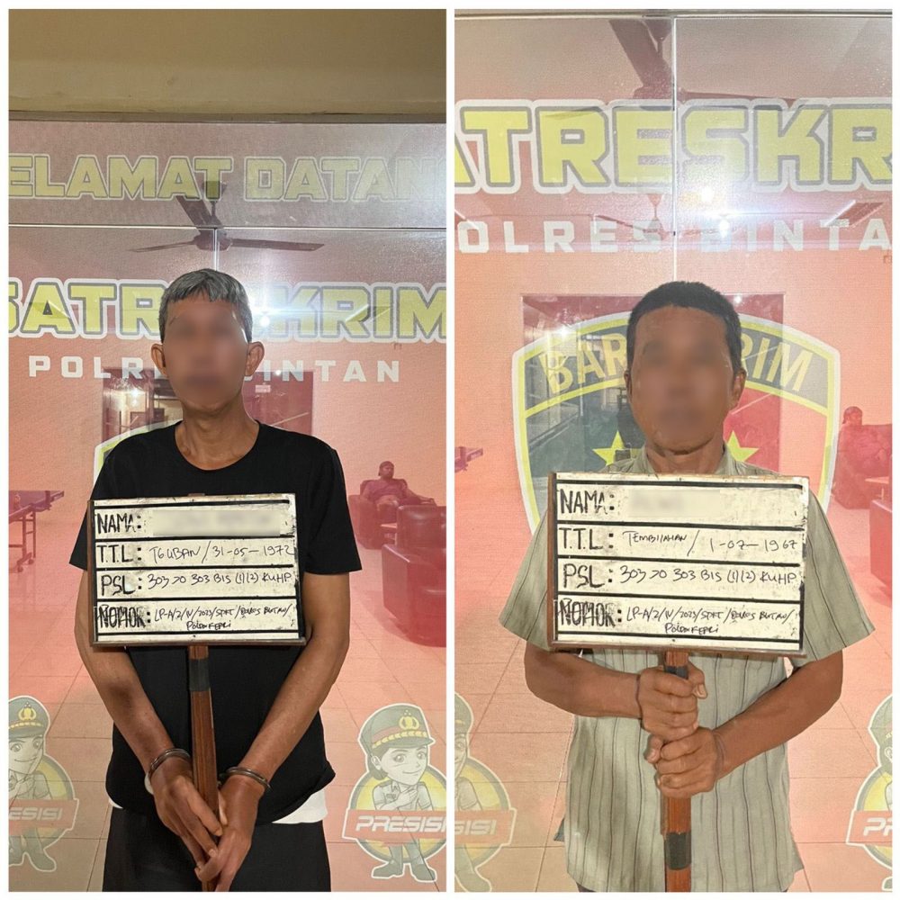 Hari Terakhir Operasi Pekat, Bandar dan Pemain Judi Togel Jenis Siejie di Ciduk Polres Bintan