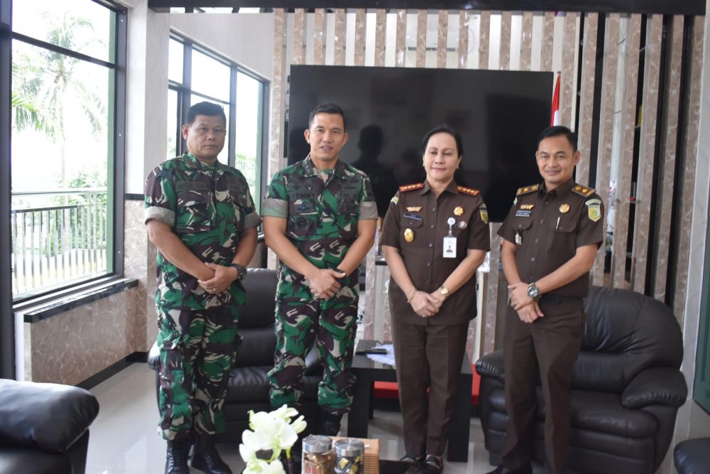 Dandim 0315/Tanjungpinang Sambut Kunjungan Silaturrahmi Kajari Tanjungpinang