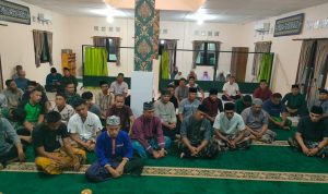 Minta Keselamatan Bagi Satgas Yang Bertugas Di Papua, Personil Koramil 03/Sedanau Lakukan Do’a Bersama