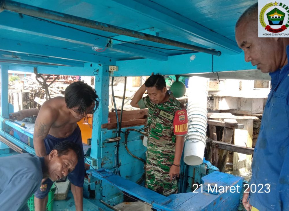 Jalin Komsos, Kopda Warno Himbau Nelayan Perhatikan Faktor Cuaca Saat Melaut