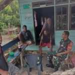 Masih Suasana Lebaran, Babinsa Koptu Anton Anjangsana Ke Rumah Warga Binaan Desa Air Mali