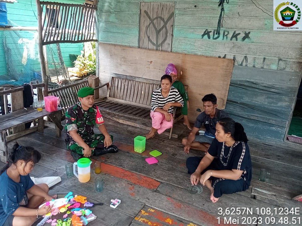 Pererat Keakraban, Babinsa Kopda Danu Kembali Jalin Komsos Dengan Warga Binaan