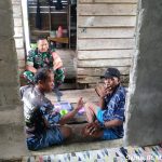 Jilin Silaturrahmi, Babinsa Koptu Pamuji Kembali Komsos Dengan Warga Desa Sedarat Baru