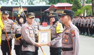 Dua Bulan Menjabat, AKP Betty Novia Raih Predikat Kinerja Polsek Terbaik