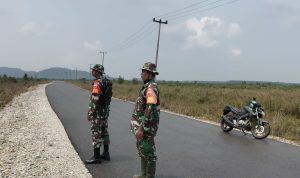 Koramil 03/Sedanau Terus Lakukan Patroli, Antisipasi Karhutla di Daerah Rawan