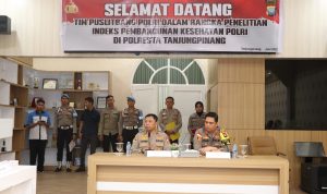 Puslitbang Polri Membuka Kegiatan Penelitian Mengenai Indeks Pembangunan Kesehatan Polri di Polresta Tanjungpinang
