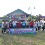 Hadiri Pembukaan Turnamen Bola Kaki, Plh. Danramil 06/Serasan : Junjung Tinggi Sportivitas Bermain