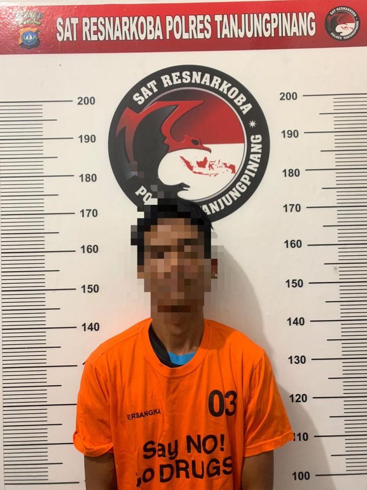 Sat Res Narkoba Polresta Tanjungpinang Ungkap Kasus Tindak Pidana Narkotika Jenis Sabu di Tanjungpinang