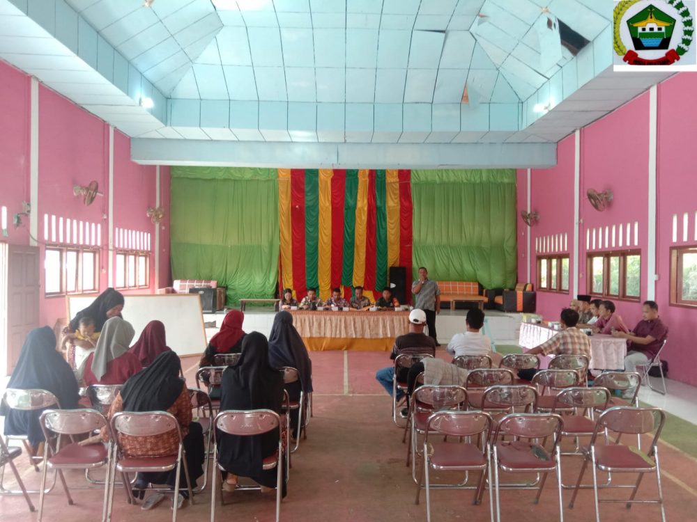 Babinsa Kopda Suwarno Hadiri Rembuk Stunting Desa Tanjung Kumbik Utara