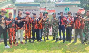 Koramil 03/Sedanau Sambut Hangat Kunjungan PAC PP Pemuda Pancasila