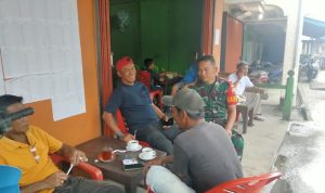 Babinsa Serda Perangin Terus Jalin Keakraban Melalui Komsos Dengan Warga Binaan