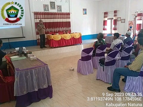 Babinsa Desa Semedang Dari Satuan Koramil 03/Sedanau Ikuti Sosialisasi Mangrove Babinsa Desa Semedang Dari Satuan Koramil 03/Sedanau Ikuti Sosialisasi Mangrove