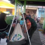 Babinsa Koramil 03/Sedanau Dampingi Kegiatan Posyandu Desa Selaut