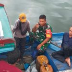 Melalui Komsos, Babinsa Ingatkan Nelayan Waspadai Cuaca Yang Tidak Menentu