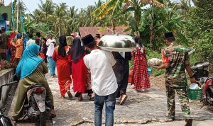 Babinsa Koramil 06/Serasan Hadiri Peringatan Maulid Nabi Muhammad SAW 1445 H Kecamatan Subi