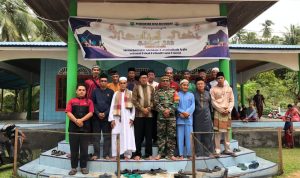 Peringati Maulid Nabi Muhammad SAW, Babinsa Sertu Chaniago Ikuti Zikir Bersama