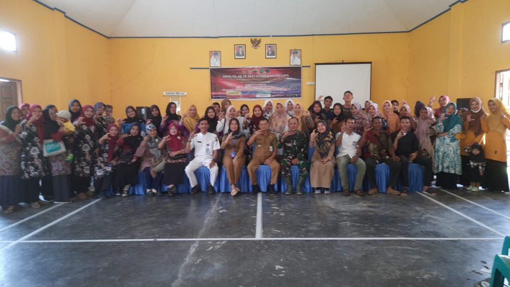 Kegiatan Penyuluhan Kesehatan Posbindu (PTM) Dalam Rangka TMMD ke-118 Kodim 0318/Natuna