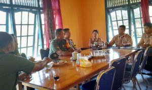 Babinsa Kecamatan Bunguran Utara Turut Terlibat Dalam Pengamanan Pemilu Oleh Panwascam