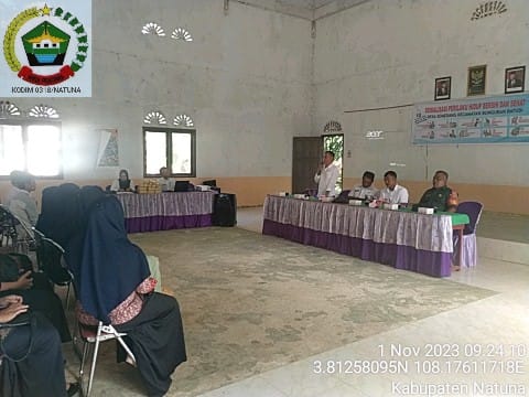 Babinsa Sertu Syaifullah : Pentingnya PHBS Dalam Kehidupan Masyarakat