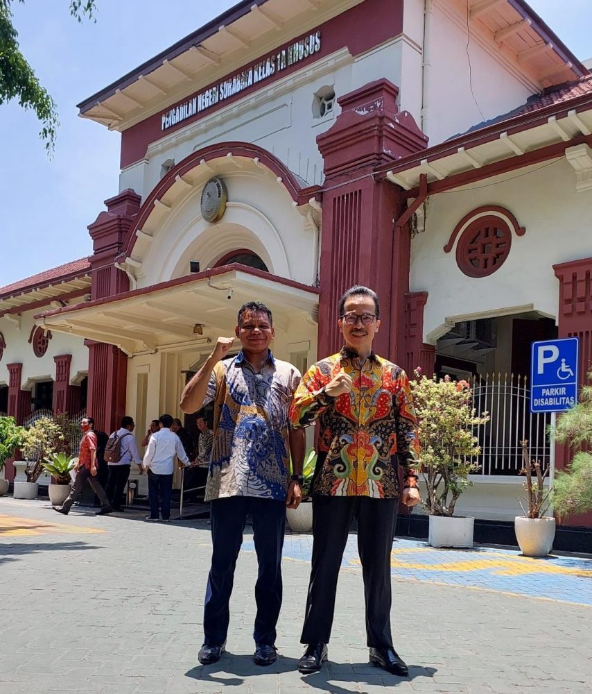 Nilai Putusan PT Surabaya Keliru, Soegiharto Santoso Ajukan Kasasi