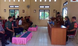 Babinsa Koramil 03/Sedanau Hadiri Rapat Forum Kabupaten Sehat Kecamatan Pulau Tiga