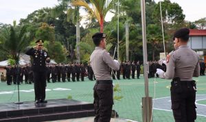 Pimpin Upacara Hari Pahlawan, Kapolres Natuna Gelorakan Semangat Juang Bagi Anggota