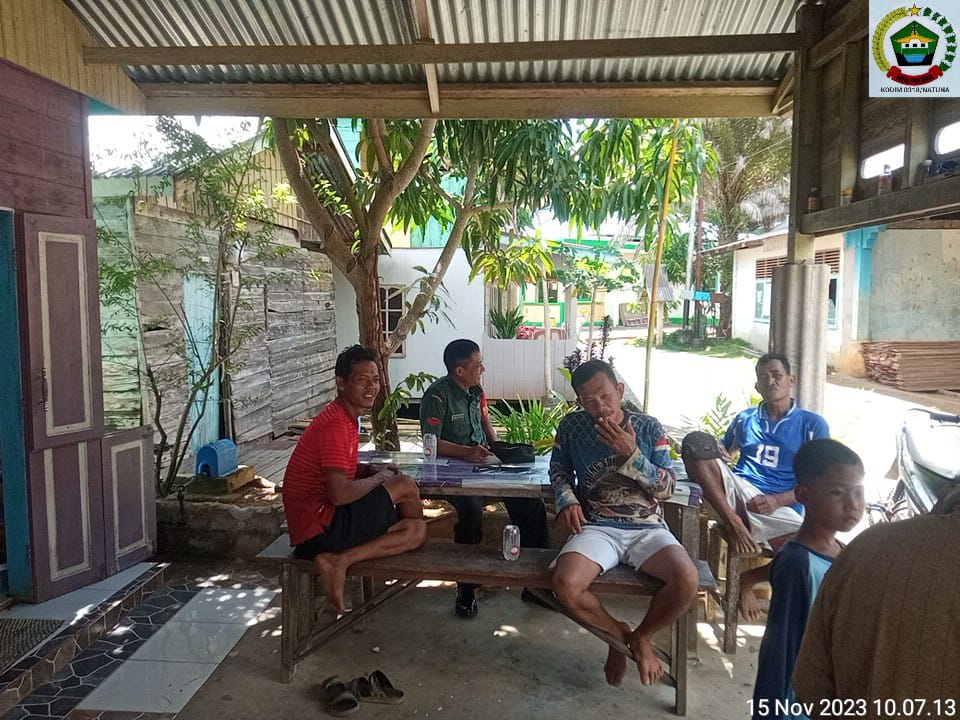 Babinsa Kopda Dhanu Kembali Jalin Komsos Dengan Warga Binaan
