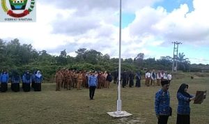 Babinsa Sertu Syaifullah Torang Hadiri Upacara Peringatan HUT Korpri Ke-75