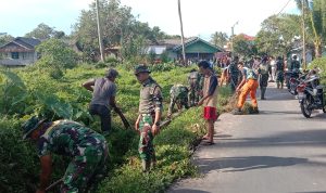 Cegah Banjir, Kodim 0318/Natuna Bersama Warga Gelar Karya Bakti TNI Cegah Banjir, Kodim 0318/Natuna Bersama Warga Gelar Karya Bakti TNI
