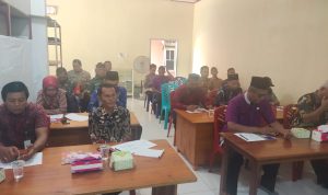 Babinsa Koramil 03/Sedanau Hadiri Sosialisasi Peningkatan Peran Masyarakat Terhadap Pemilu 2024