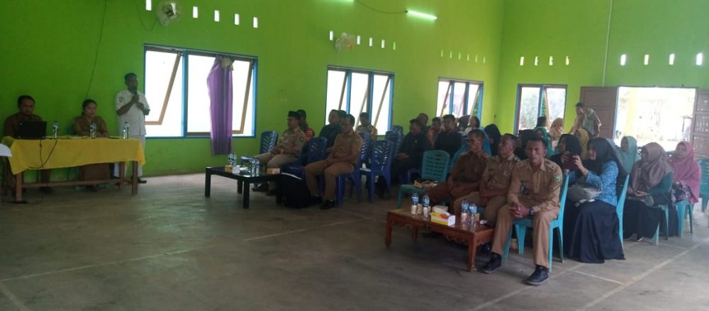 Babinsa Sertu Syaifullah Hadiri Kegiatan Lokakarya Mini Lintas Sektor Puskesmas Batubi