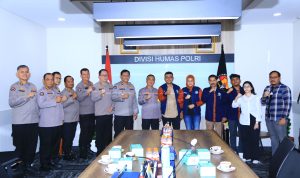 Sinergitas IWO – Divisi Humas Polri, Perangi Hoax dan Komitmen Wujudkan Pemilu Damai