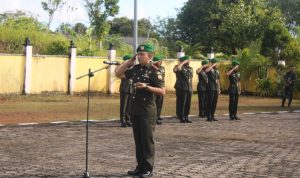 Sambut Hari Juang Kartika Ke-78, Kodim 0318/Natuna Ziarah Makam Pahlawan