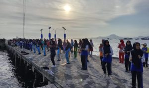 Budayakan Masyarakat Hidup Sehat, Koramil 03/Sedanai Gelar Senam Bersama Budayakan Masyarakat Hidup Sehat, Koramil 03/Sedanai Gelar Senam Bersama