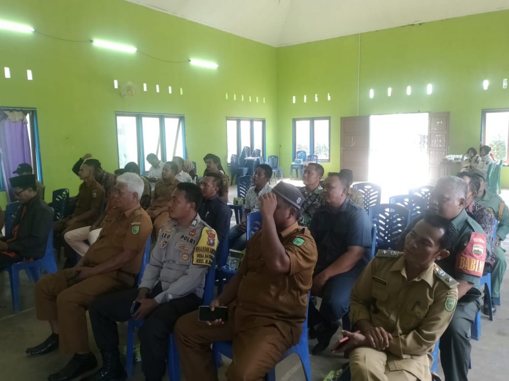 Babinsa Koramil 03/Sedanau Hadiri Sosialisasi KIE Rawan Bencana