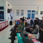Babinsa Koramil 03/Sedanau Hadiri Lokmin Lintas Sektor Triwulan IV Puskesmas Kecamatan Pulau Tiga Barat