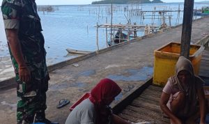 Babinsa Koptu Anton Sutopo Sapa Warga Binaan