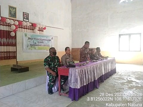 Hadiri Penyuluhan Kenakalan Remaja, Ini Pesan Babinsa Syaifullah Torang