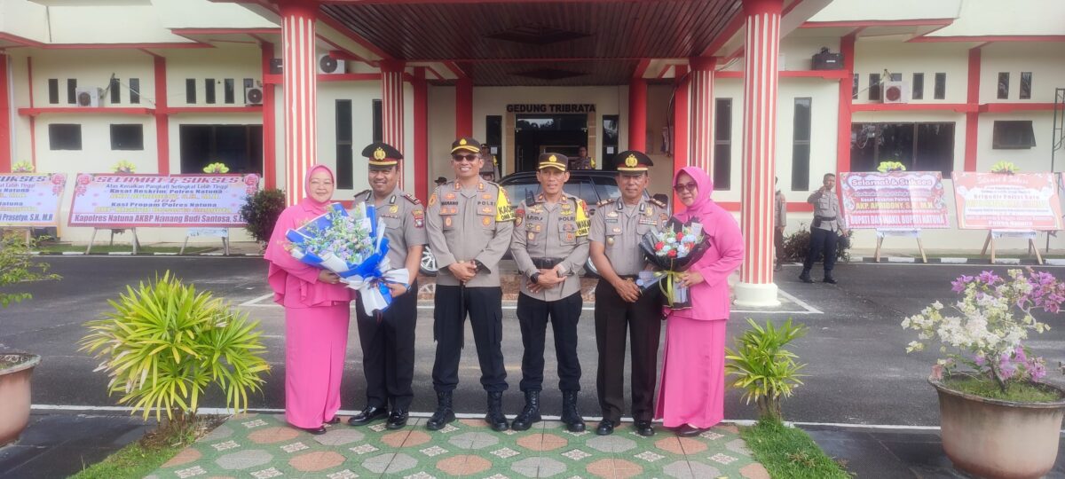 Kasat Reskrim dan Kasi Propam Polres Natuna Naik Pangkat, Dari Iptu Menjadi AKP
