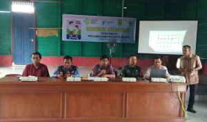 Babinsa Serda Fredy Hadiri Rembuk Stunting Desa Binjai