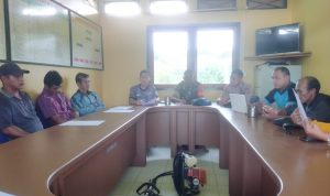 Babinsa Koptu Anton Hadiri Rapat Penetapan Penerima BLT DD Air Mali Tahun 2024