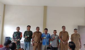 Babinsa Koramil 06/Serasan Hadiri Penyerahan Kartu BPJS Ketanagakerjaan Nelayan