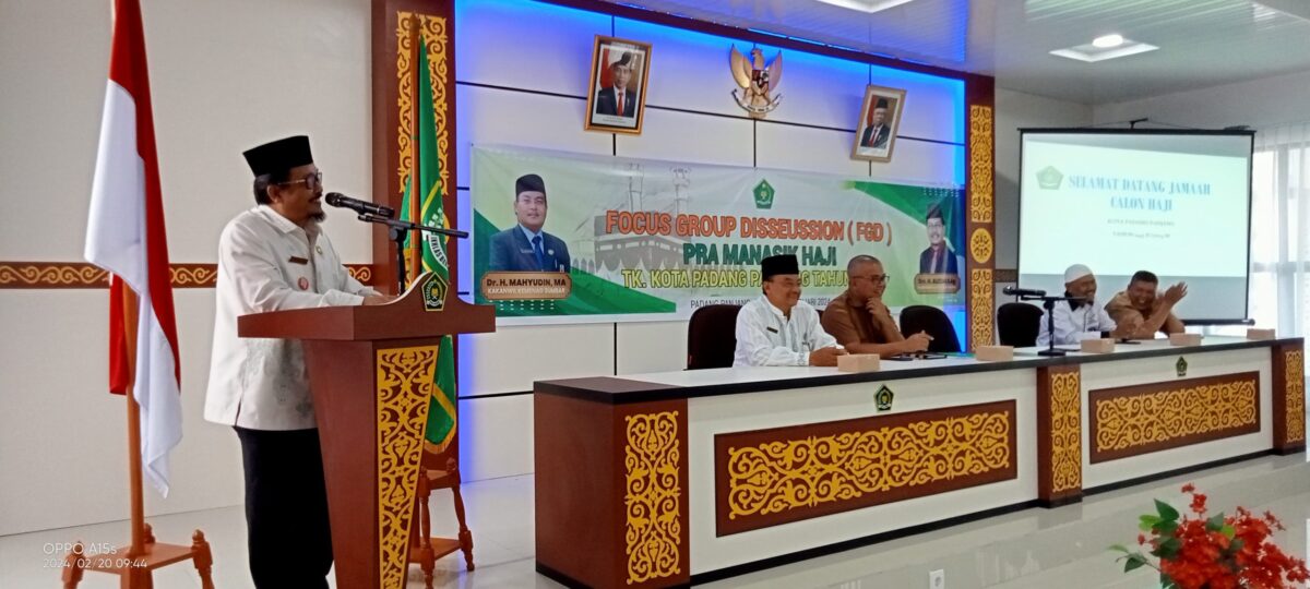 114 JCH Kota Padang Panjang Ikuti FGD Pra Manasik Tahun 2024 114 JCH Kota Padang Panjang Ikuti FGD Pra Manasik Tahun 2024